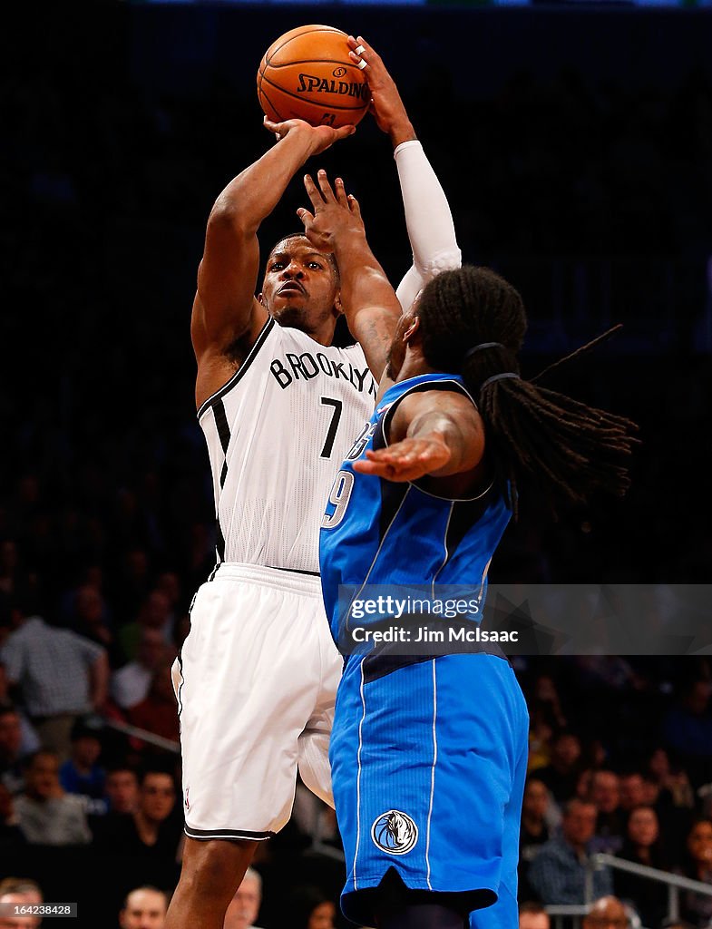 Dallas Mavericks v Brooklyn Nets