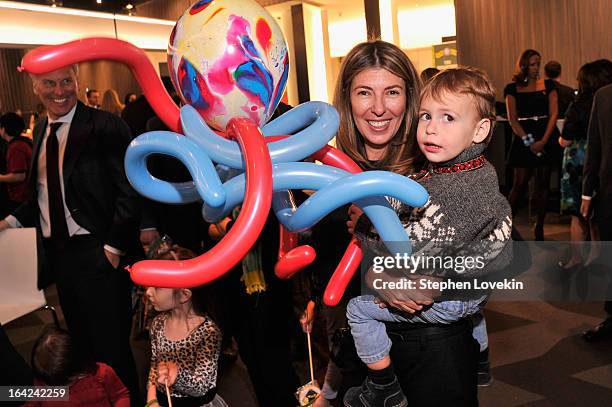 Nina Garcia and Alexander David Conrod attend Ringling Bros. And Barnum & Bailey Present Built To Amaze! on March 21, 2013 in New York City.