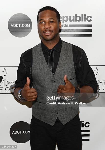Musician Robert Randolph attends the 2013 Amy Winehouse Foundation Inspiration Awards and Gala at The Waldorf=Astoria on March 21, 2013 in New York...