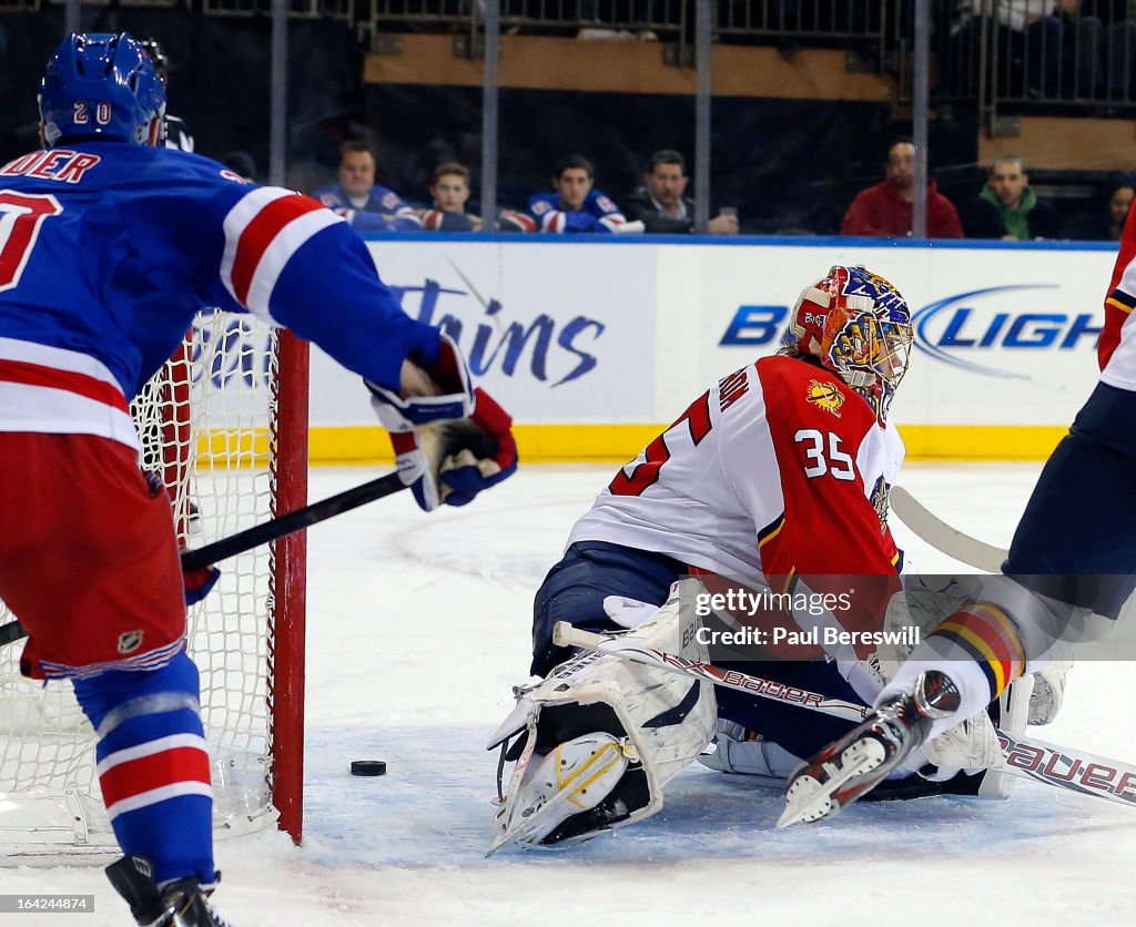 Florida Panthers v New York Rangers