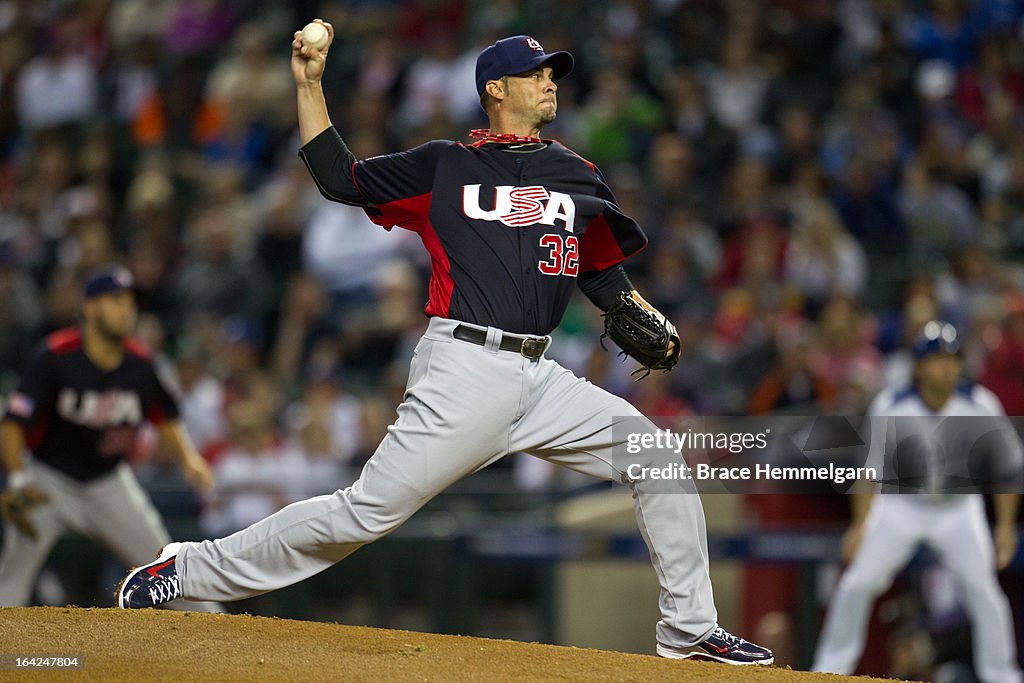 United States v Italy - World Baseball Classic - First Round