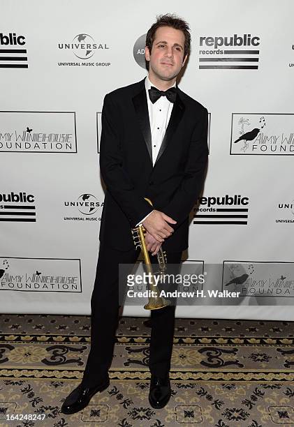 Dominick Farinacci attends the 2013 Amy Winehouse Foundation Inspiration Awards and Gala at The Waldorf=Astoria on March 21, 2013 in New York City.