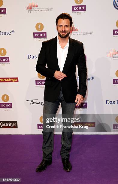 Stephan Luca attends the Echo Award 2013 at Palais am Funkturm on March 21, 2013 in Berlin, Germany.