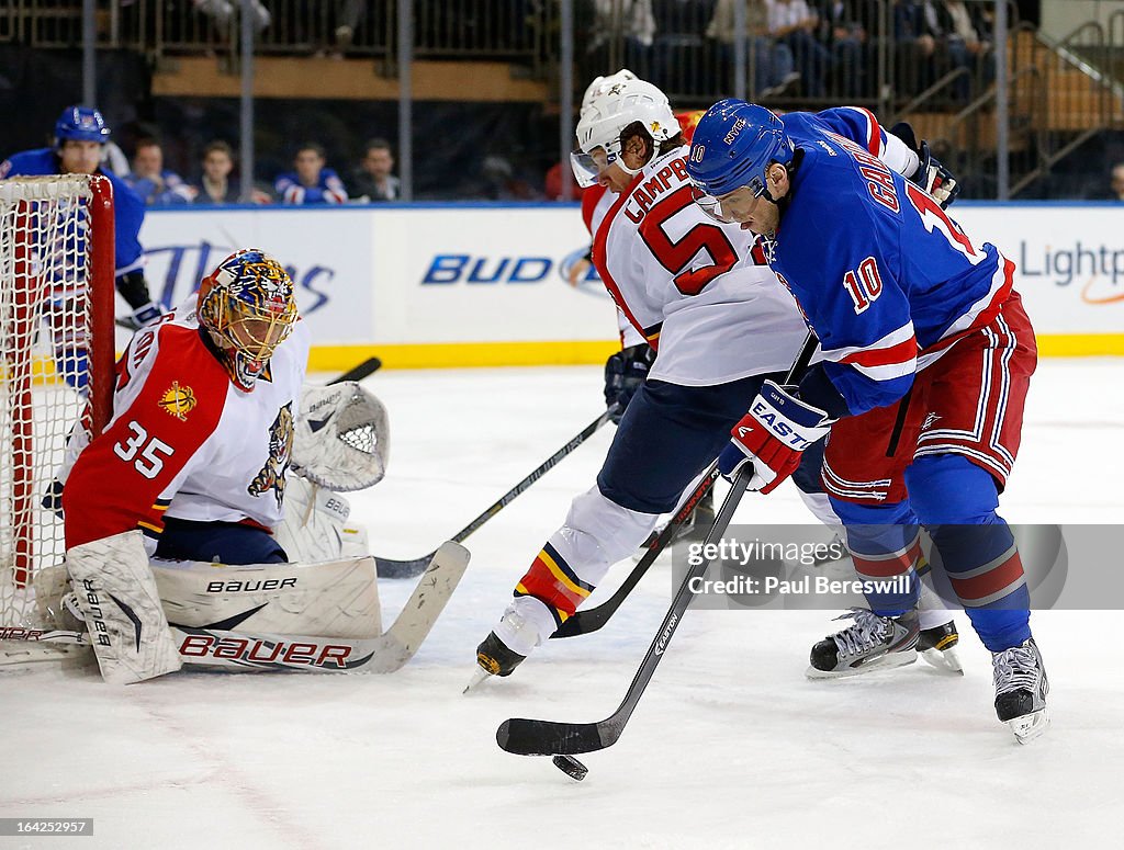 Florida Panthers v New York Rangers