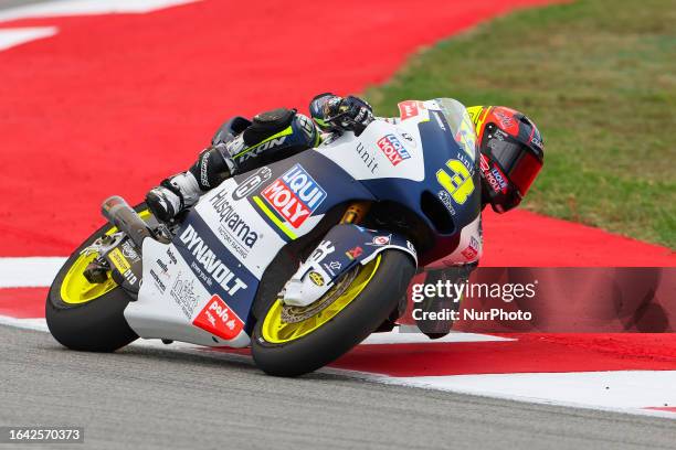 Lukas Tulovic from Germany of Liqui Moly Husqvarna Intact GP team with Kalex during the moto2 Qualifying of MotoGP Gran Premi Energi Monster de...