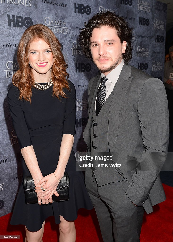 HBO's "Game Of Thrones" Season 3 Seattle Premiere - Red Carpet