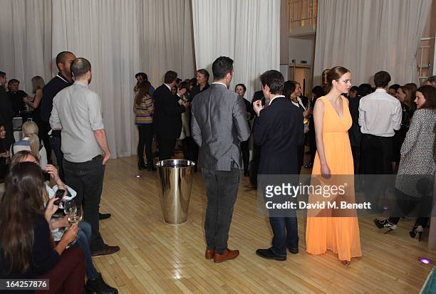 General view of atmosphere at the launch party for Atelier-To-Go at Agua Spa, The Sanderson Hotel on March 21, 2013 in London, England. Atelier-To-Go...