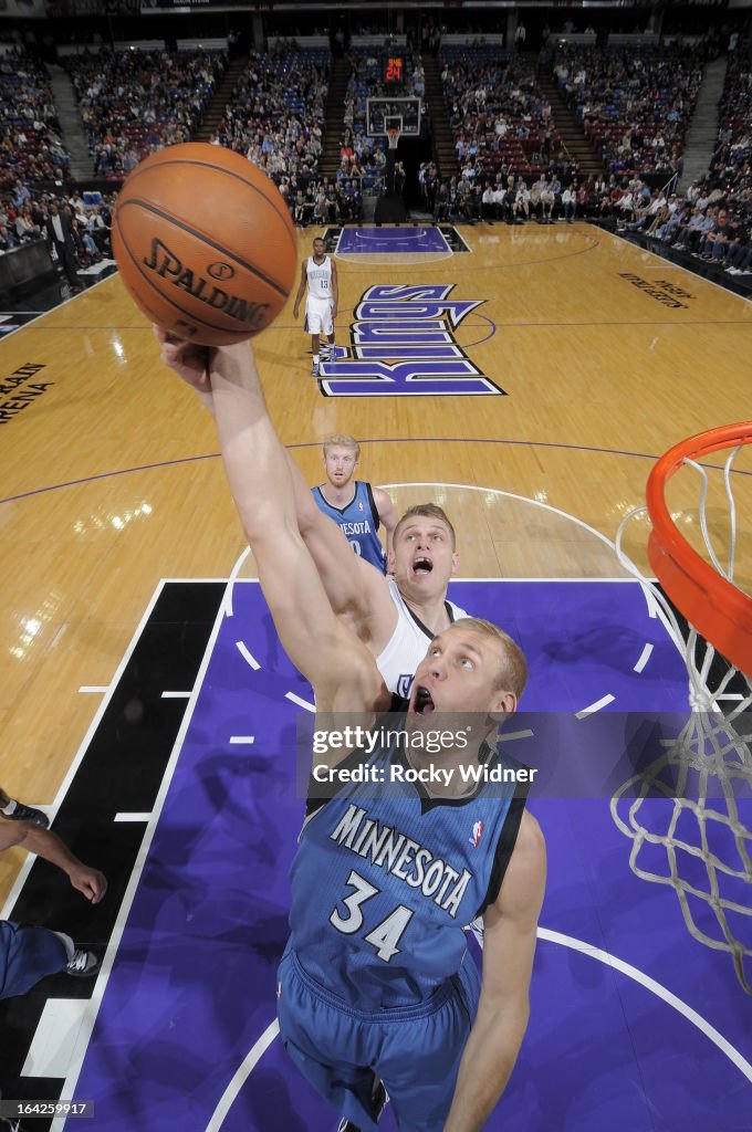 Minnesota Timberwolves v Sacramento Kings