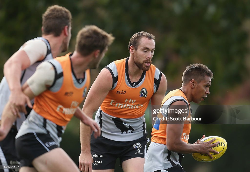 Collingwood Magpies Training Session