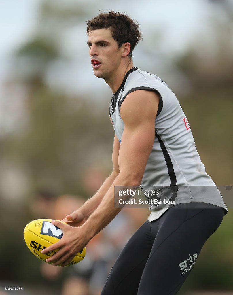 Collingwood Magpies Training Session