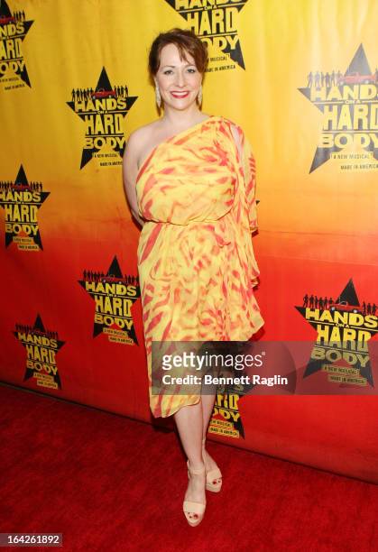 Janet Krupin attends "Hands On A Hard Body" Broadway opening night after party at Roseland Ballroom on March 21, 2013 in New York City.