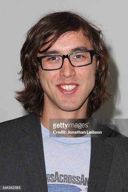 Brad Leong attends the "Dorfman In Love" Los Angeles premiere at Downtown Independent Theatre on March 21, 2013 in Los Angeles, California.