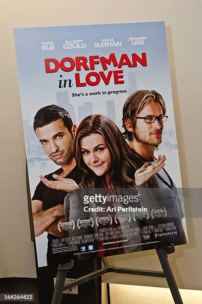 Atmosphere at "Dorfman In Love" Premiere at Downtown Independent Theatre on March 21, 2013 in Los Angeles, California.