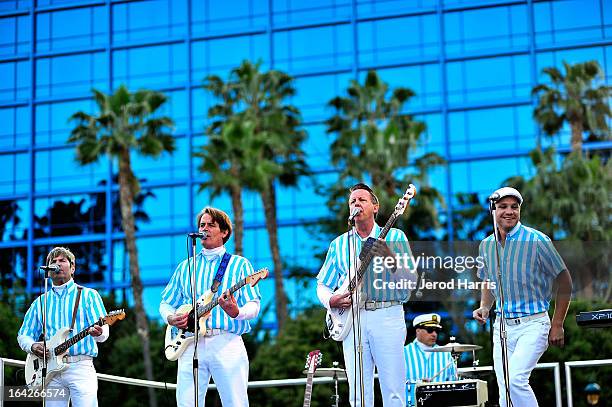 General view of the atmosphere at Disney's 'A Deeper Shade Of Blue' surfing documentary premiere at AMC Downtown Disney 12 Theater on March 21, 2013...