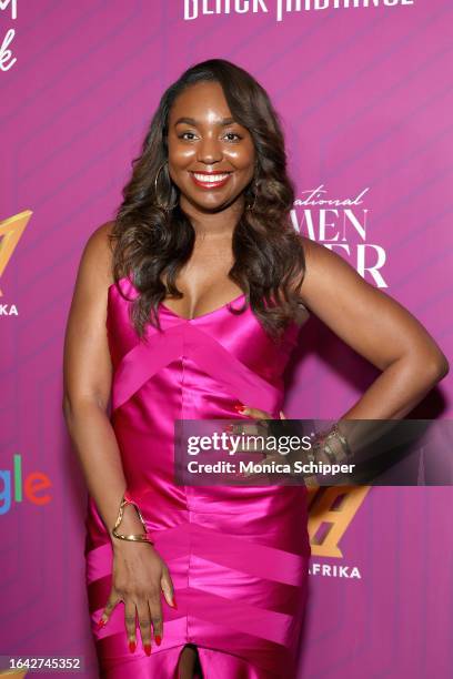 Marielle Bobo attends the Heirs of Afrika 6th Annual International Women of Power Awards Luncheon presented by Koshie Mills and hosted by Loni Love...