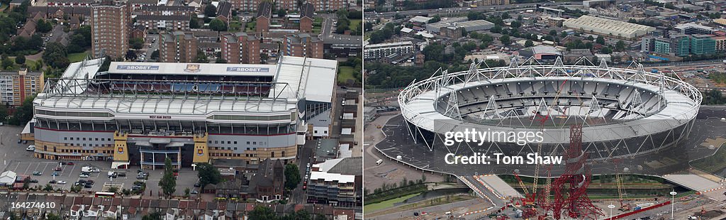 FILE: West Ham United Announced As Main Tennants Of Olympic Stadium