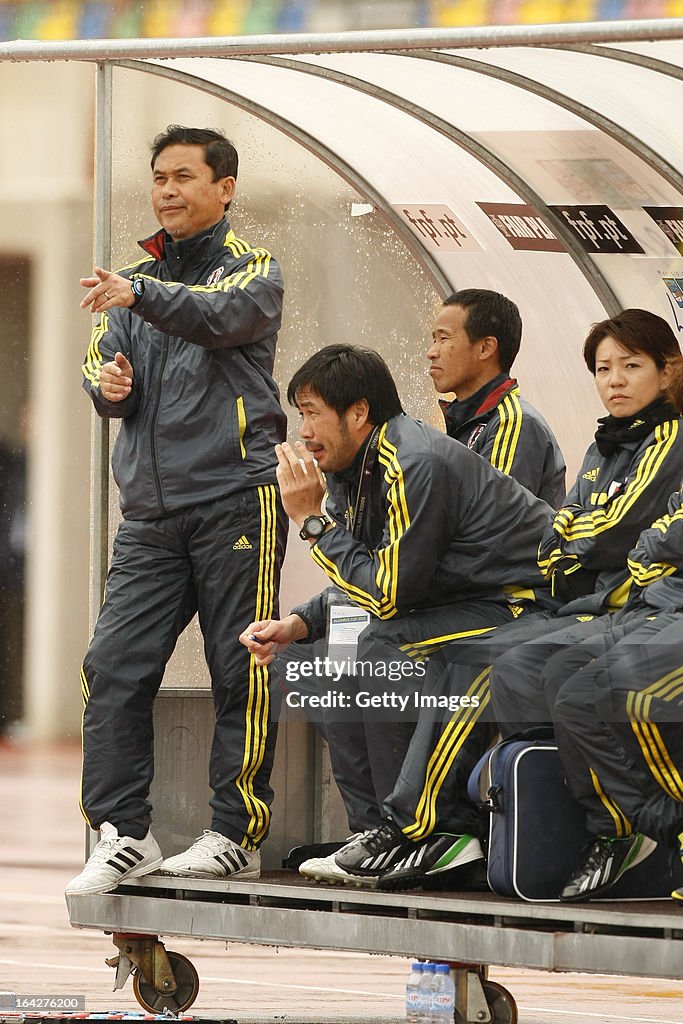Japan v Germany - Algarve Cup 2013