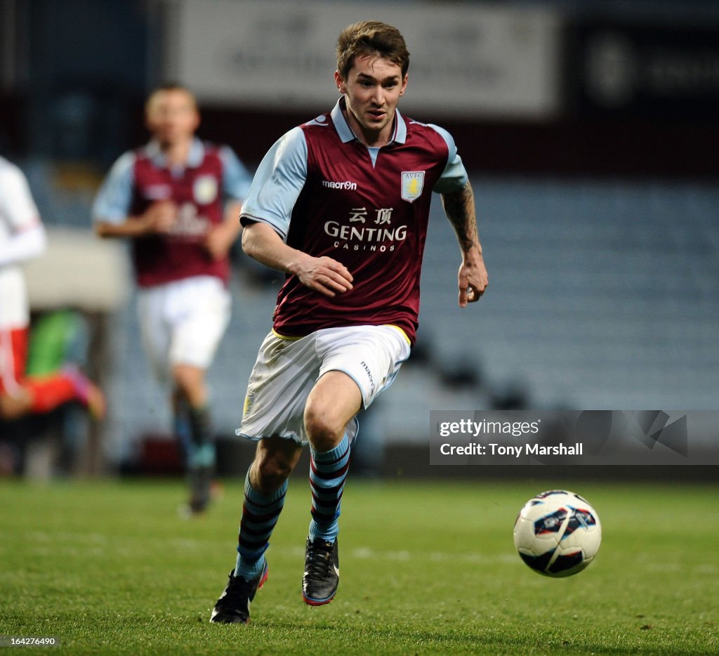 Aston Villa U19 v Olympiacos U19 - NextGen Series Quarter Final