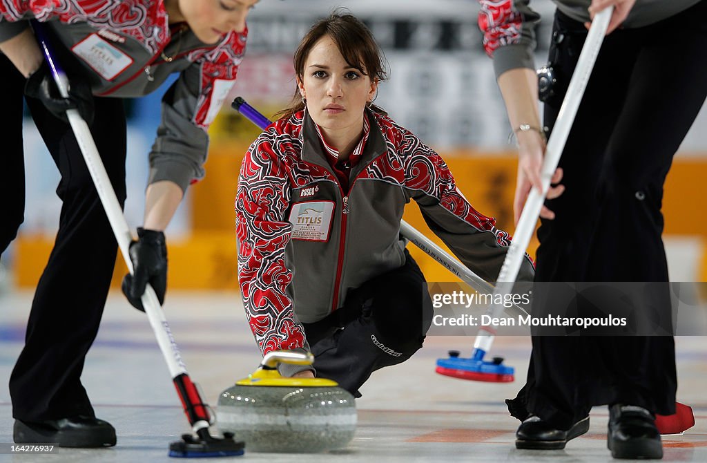 World Women's Curling Championship - Day Six