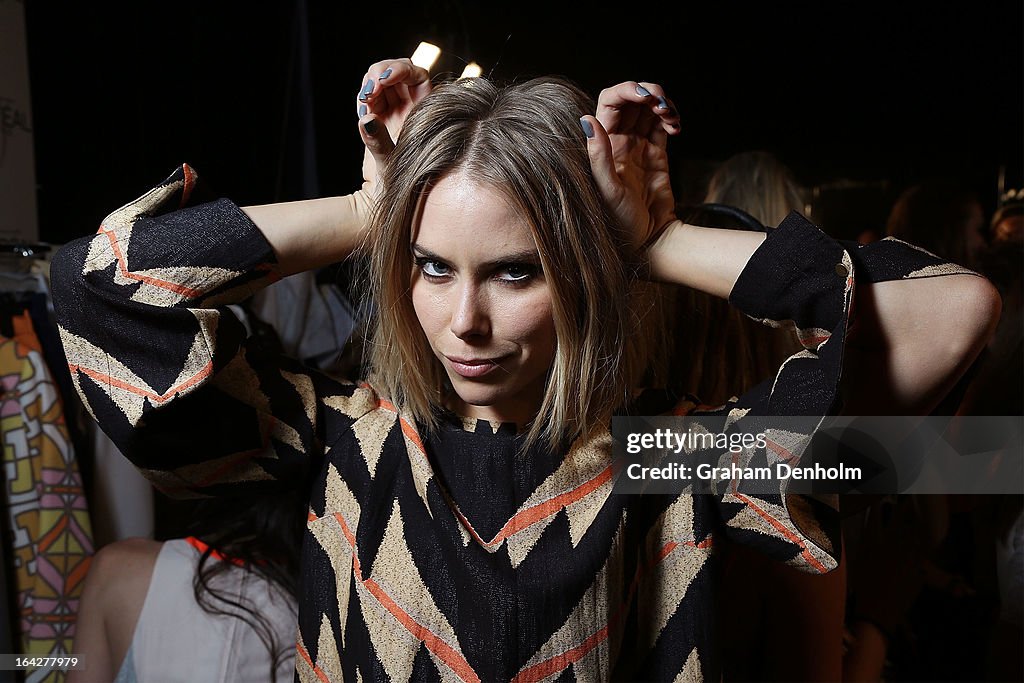 Behind The Scenes At L'Oreal Melbourne Fashion Festival