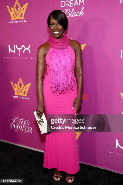 Bozoma Saint John attends the Heirs of Afrika 6th Annual International Women of Power Awards Luncheon presented by Koshie Mills and hosted by Loni...