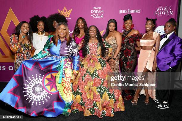 Tina Lifford, Arsema Thomas, Sonia Tucker, Loni Love, Marielle Bobo, Koshie Mills, Claire Sulmers, Osas Ighodaro, Chelsea Lazkani and Rutina Wesley...