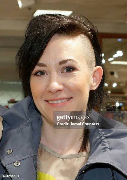 Designer Michelle Franklin at the Lord & Taylor Flagship store on March 22, 2013 in New York City.