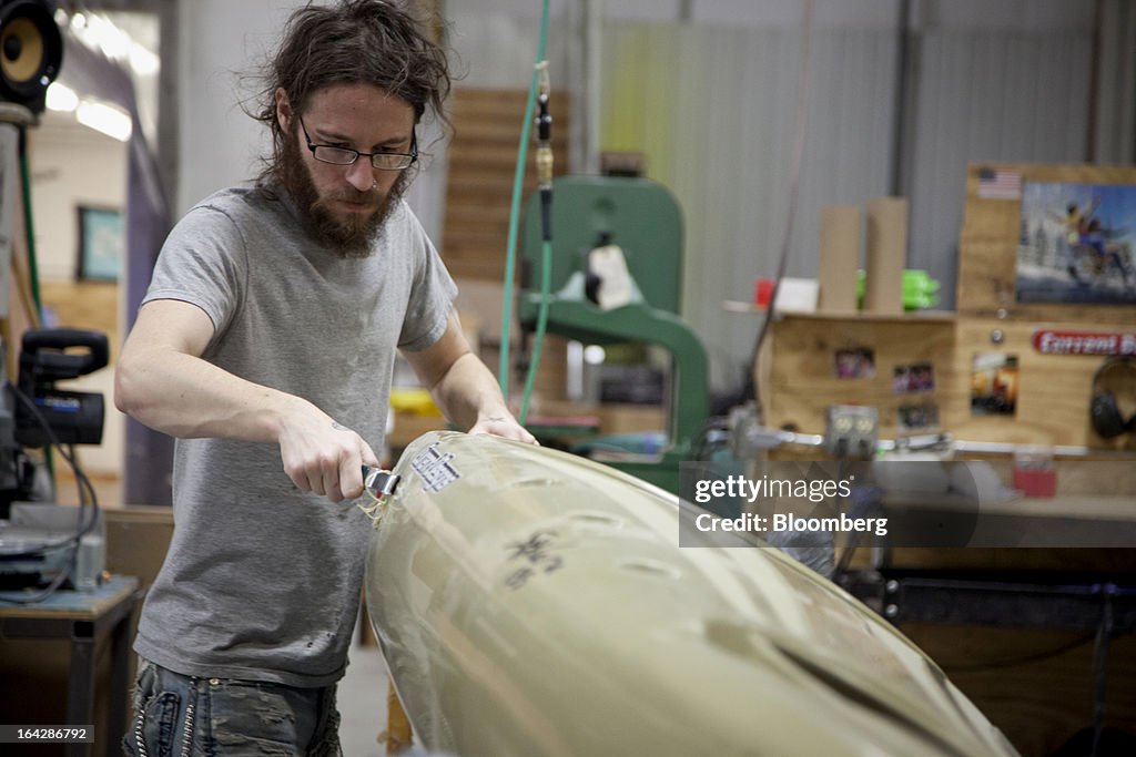 Inside Wenonah Canoes Production Facilities