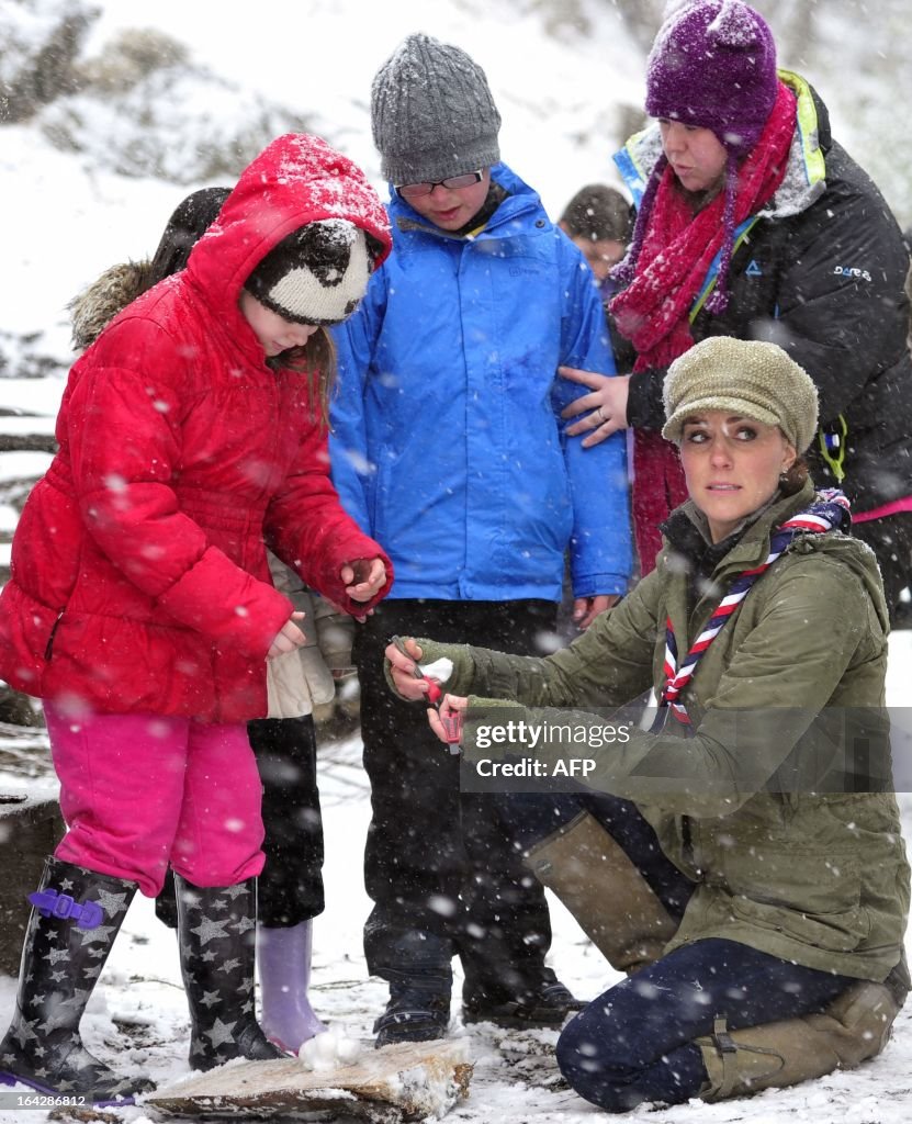 BRITAIN-ROYALS-SCOUTS