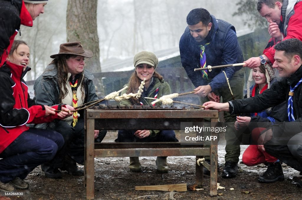 BRITAIN-ROYALS-SCOUTS