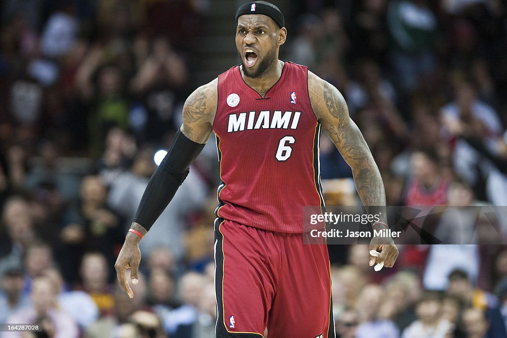 Miami Heat v Cleveland Cavaliers