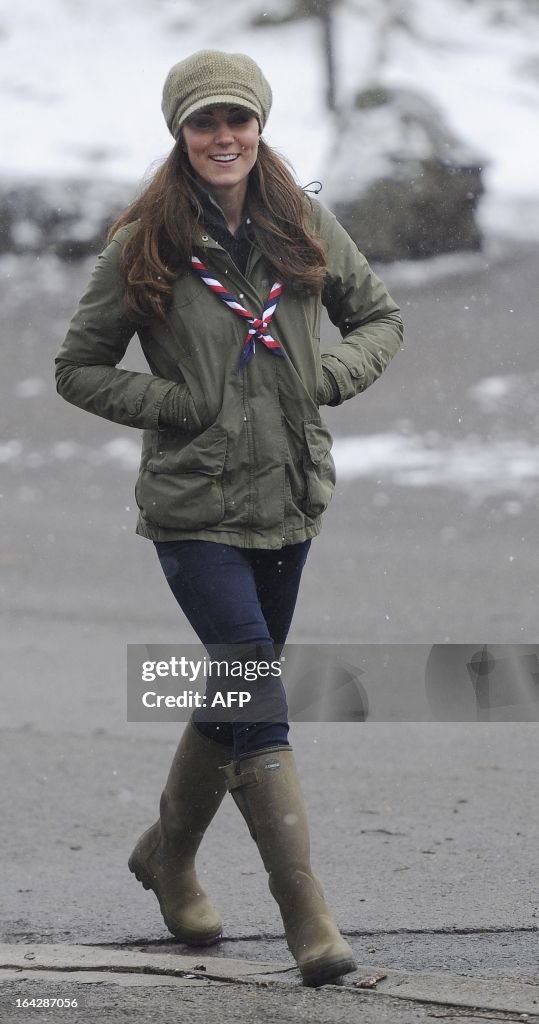 BRITAIN-ROYALS-SCOUTS