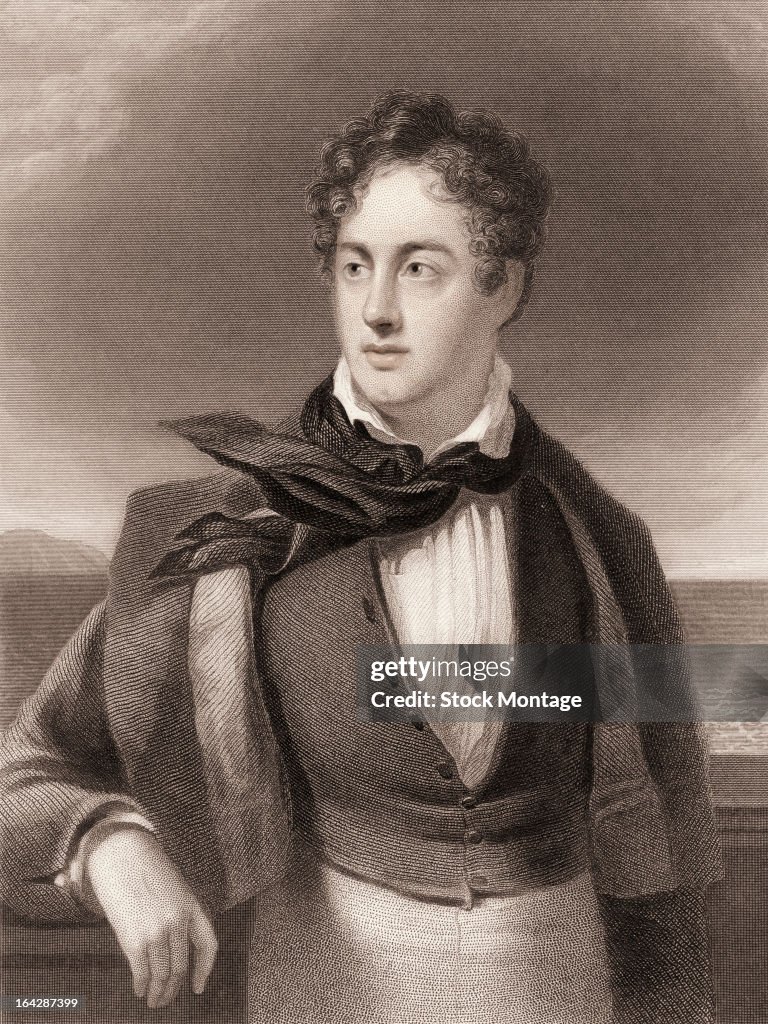 Portrait Of Lord Byron