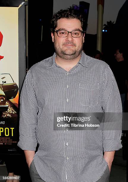 Bobby Moynihan attends 'The Brass Teapot' Los Angeles special screening at ArcLight Hollywood on March 21, 2013 in Hollywood, California.