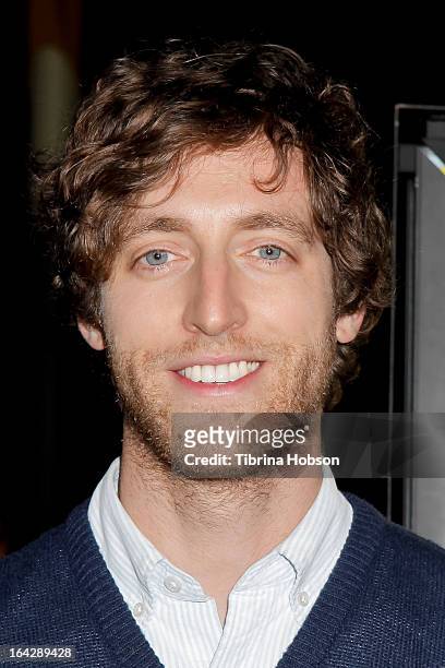 Thomas Middleditch attends 'The Brass Teapot' Los Angeles special screening at ArcLight Hollywood on March 21, 2013 in Hollywood, California.
