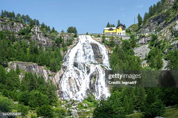 Toce Waterfall 111 Cascata Del Toce Stock Photos, High-Res Pictures, and Images ...