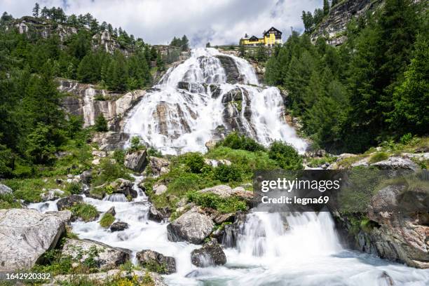 Toce Waterfall 111 Cascata Del Toce Stock Photos, High-Res Pictures, and Images ...