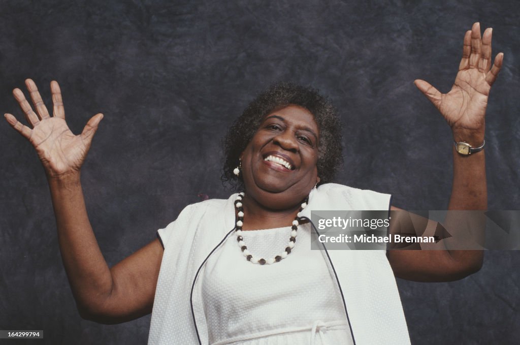 Alice Frazier, who caused a stir when she hugged Queen Elizabeth II