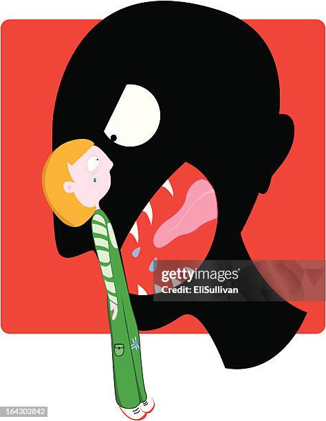 child abuse - sexual harassment stock illustrations
