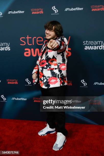 McGwire attends the 2023 Streamy Awards at Fairmont Century Plaza on August 27, 2023 in Los Angeles, California.