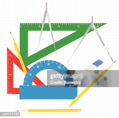 Math Geometric Tools Name Geometry Tools High-Res Vector Graphic - Getty Images