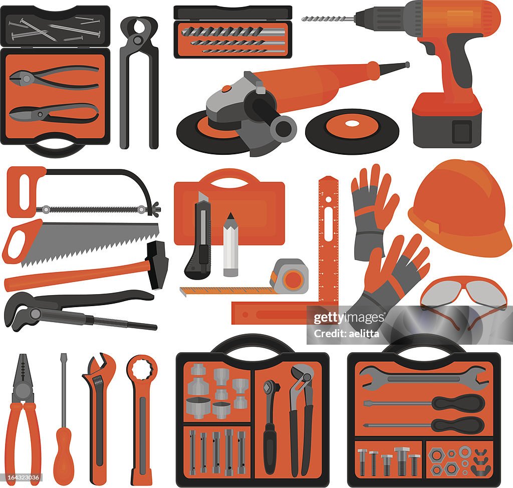 Craft icons – Hand tools (Set 1)
