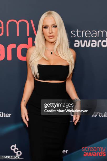 Tana Mongeau attends the 2023 Streamy Awards at Fairmont Century Plaza on August 27, 2023 in Los Angeles, California.