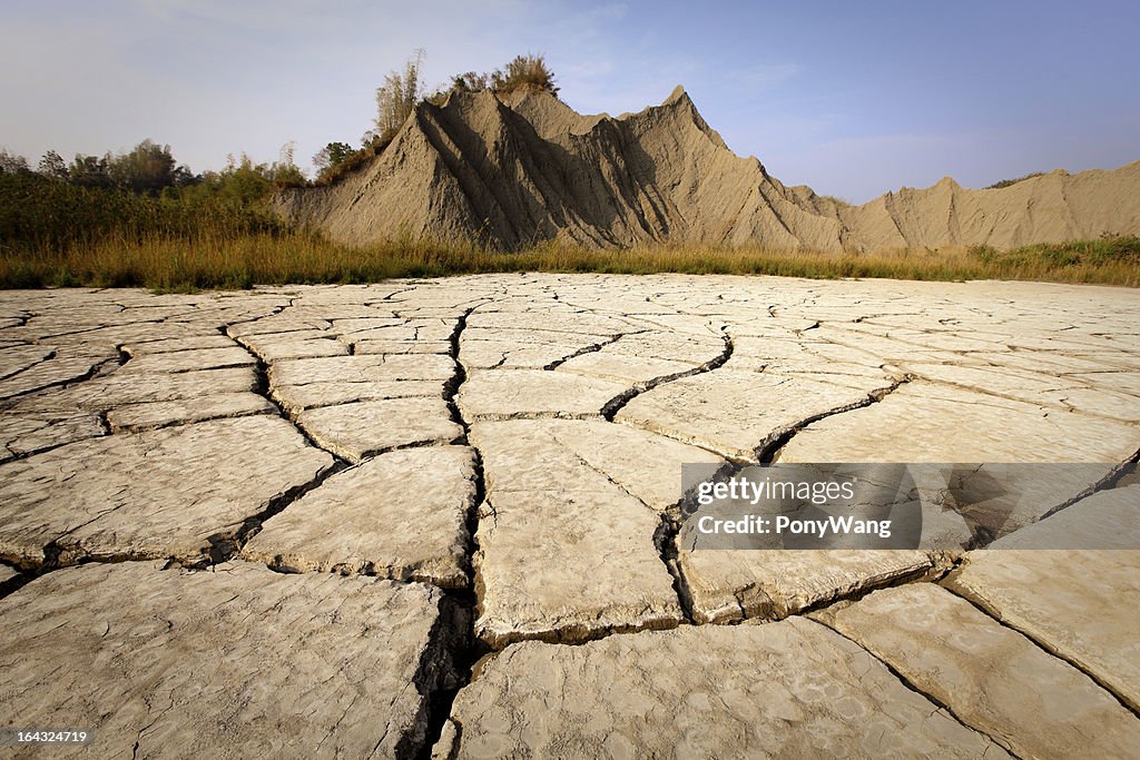 Cracked earth