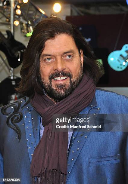 Alan Parsons is honored at the 'Walk Of Stars' at Gasometer Music City Vienna on March 22, 2013 in Vienna, Austria.