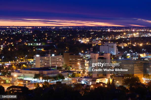 rapid city, south dakota, city view - rapid city south dakota stock pictures, royalty-free photos & images