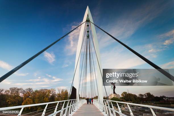 wichita, kansas, exterior view - wichita stock pictures, royalty-free photos & images
