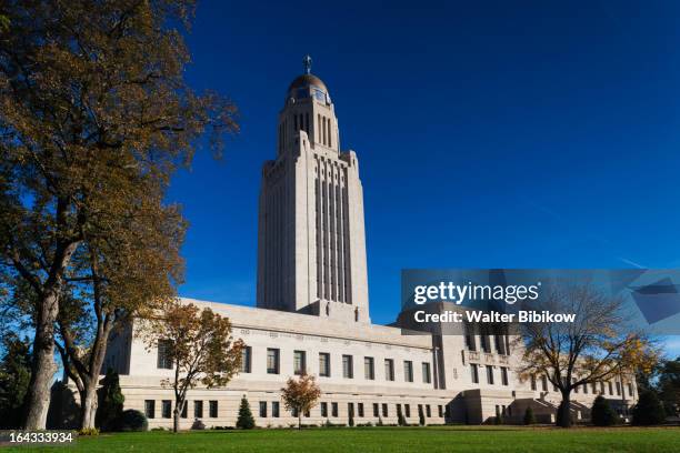 lincoln, nebraska, exterior view - lincoln nebraska fotografías e imágenes de stock
