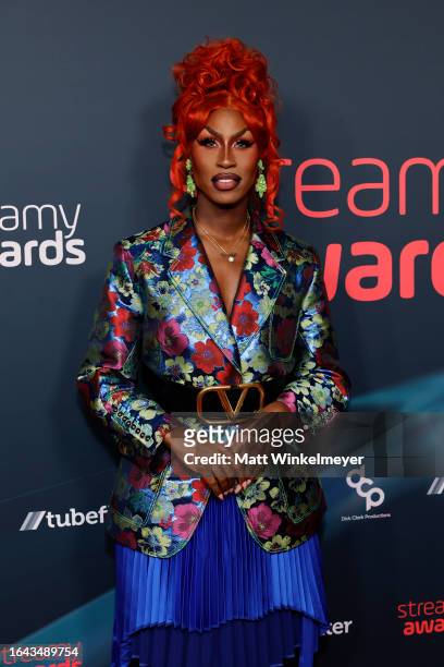 Shea Couleé attends the 2023 Streamy Awards at Fairmont Century Plaza on August 27, 2023 in Los Angeles, California.