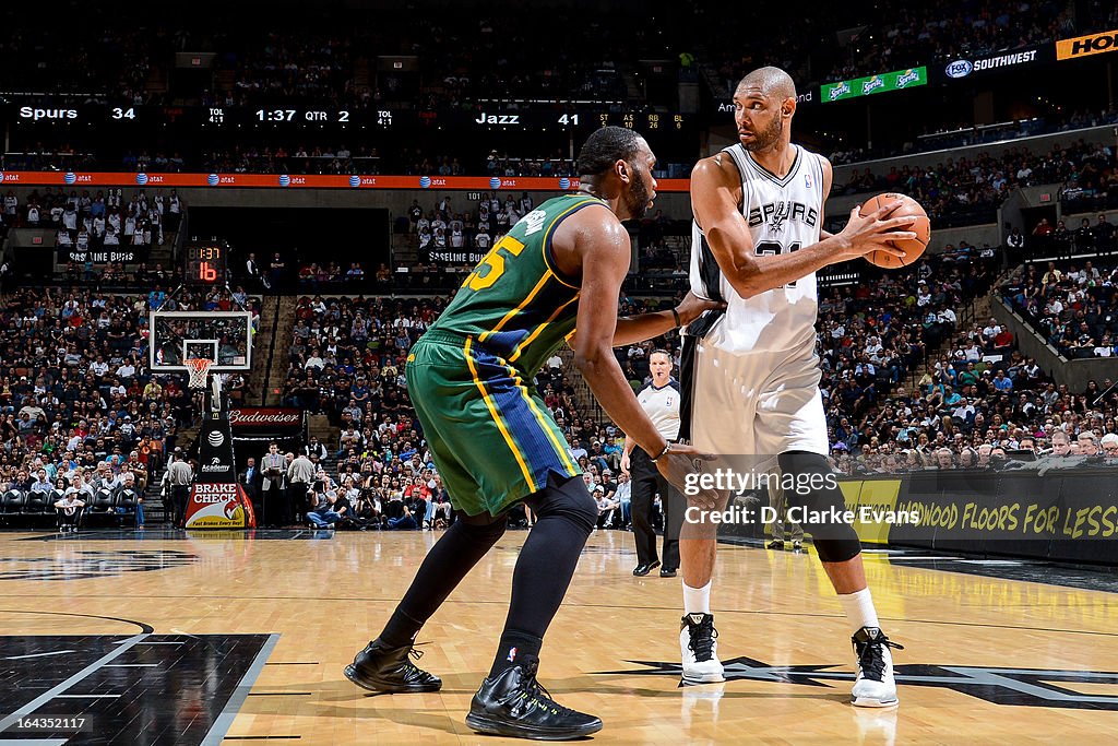 Utah Jazz v San Antonio Spurs